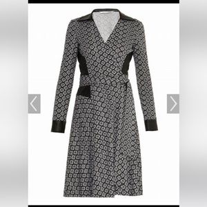 NWT, Iconic Diane Von Furstenberg wrap dress, size 12.  “Rosie” design.